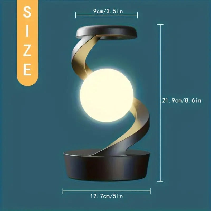 NNETM LED Desk Lamp with Wireless Charging